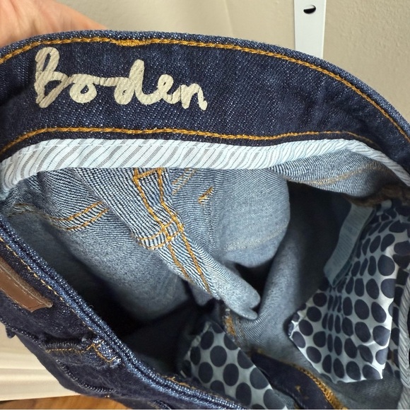 Boden Straight Leg Jeans Size 6R - Picture 2 of 8